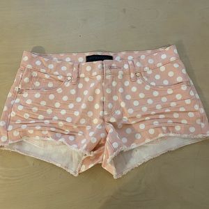 JUICY COUTURE POLKA DOT SHORTS